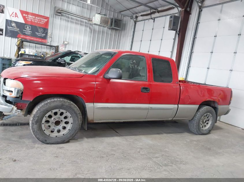 2004 GMC Sierra 1500 Sle VIN: 1GTEC19V44Z152124 Lot: 43324729