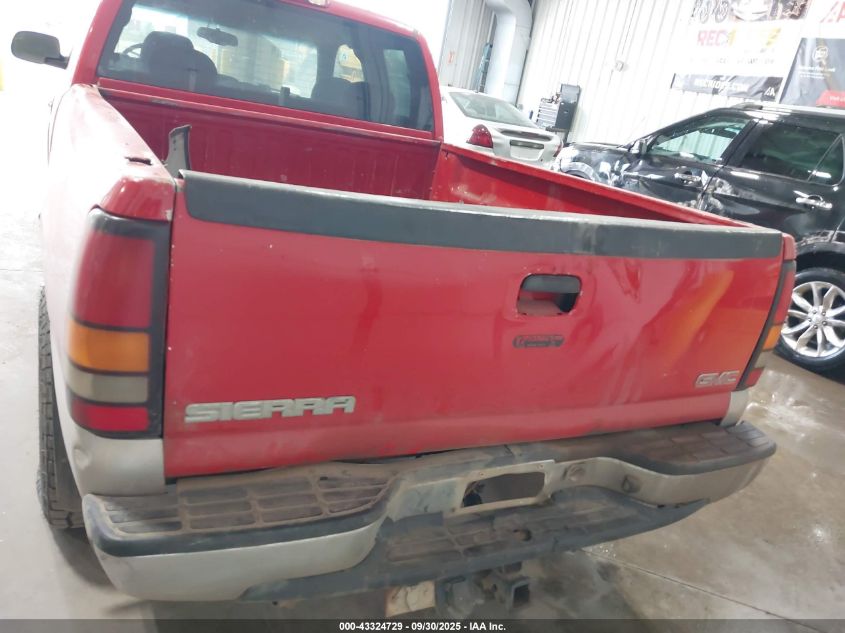 2004 GMC Sierra 1500 Sle VIN: 1GTEC19V44Z152124 Lot: 43324729