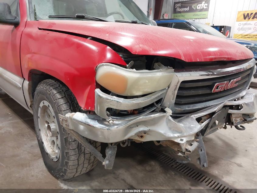 2004 GMC Sierra 1500 Sle VIN: 1GTEC19V44Z152124 Lot: 43324729