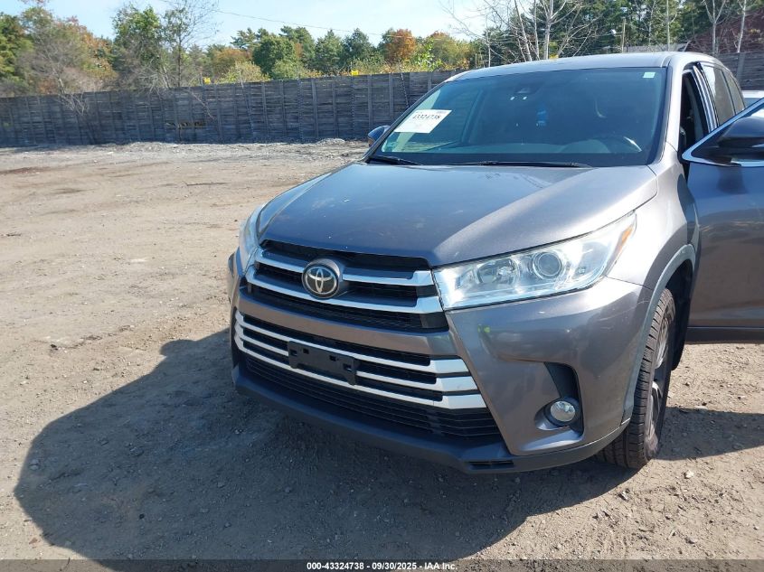 2018 Toyota Highlander Le Plus VIN: 5TDBZRFH5JS902299 Lot: 43324738