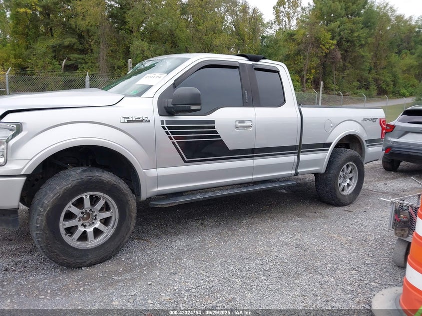 2018 FORD F-150 XLT 1FTFX1E53JFB10751