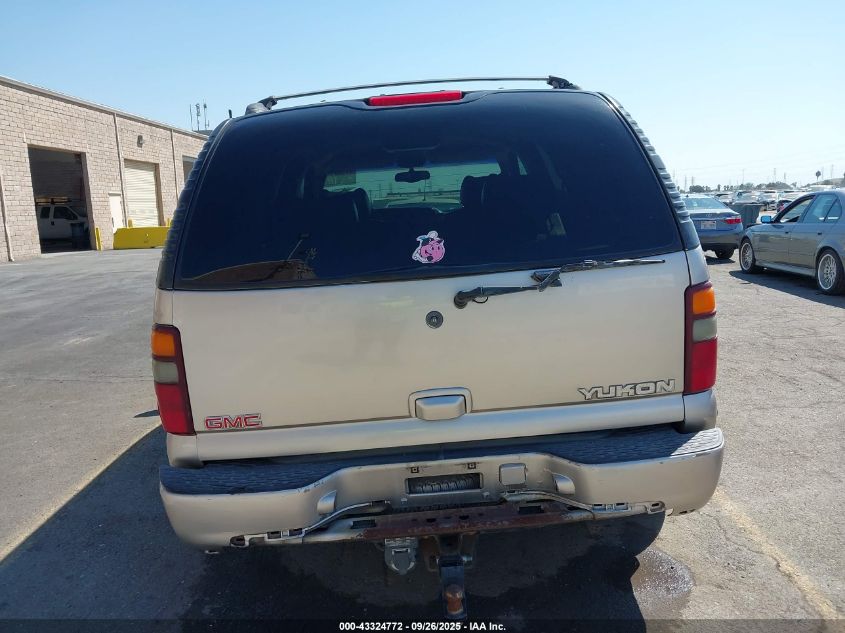 2001 GMC Yukon Denali VIN: 1GKEK63U11J175679 Lot: 43324772