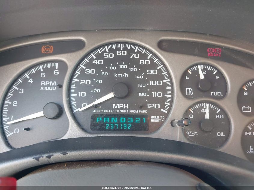 2001 GMC Yukon Denali VIN: 1GKEK63U11J175679 Lot: 43324772