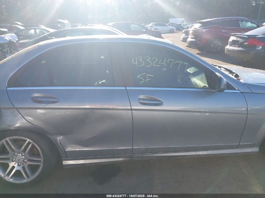 2008 Mercedes-Benz C 350 Sport VIN: WDDGF56X58F118185 Lot: 43324777