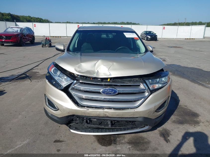 2017 Ford Edge Sel VIN: 2FMPK4J85HBB18927 Lot: 43324783