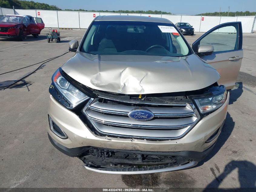 2017 Ford Edge Sel VIN: 2FMPK4J85HBB18927 Lot: 43324783