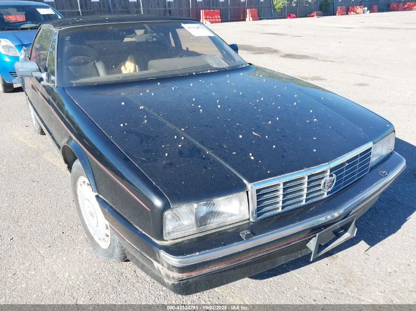 1990 Cadillac Allante Cv/Ht VIN: 1G6VR3389LU100256 Lot: 43324791