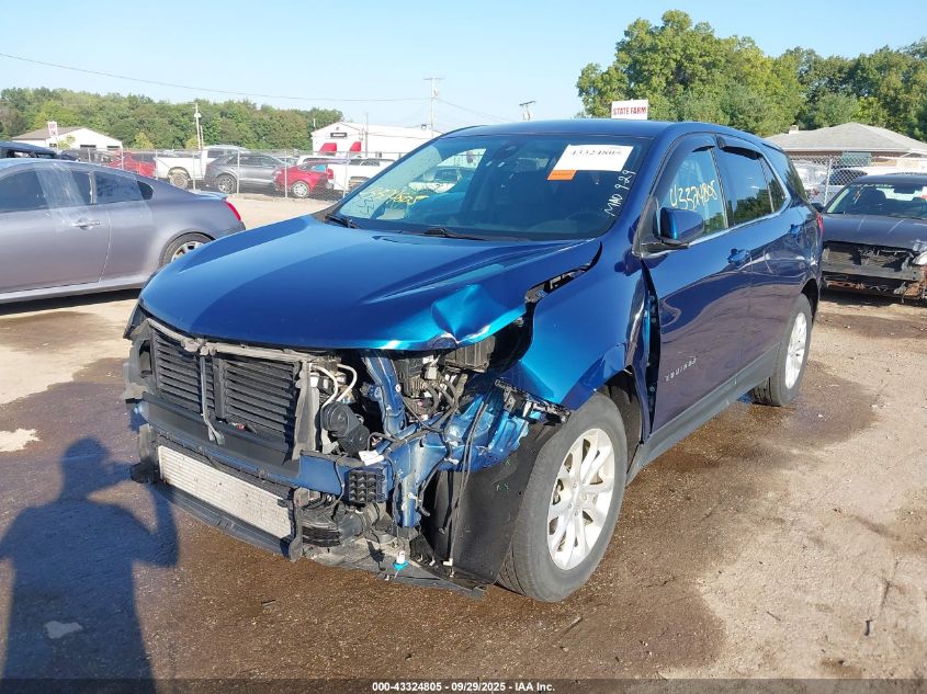 2020 Chevrolet Equinox Awd Lt 1.5L Turbo VIN: 2GNAXUEV7L6133272 Lot: 43324805