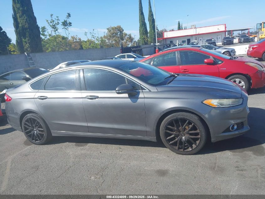 2013 Ford Fusion Titanium VIN: 3FA6P0D98DR211666 Lot: 43324809