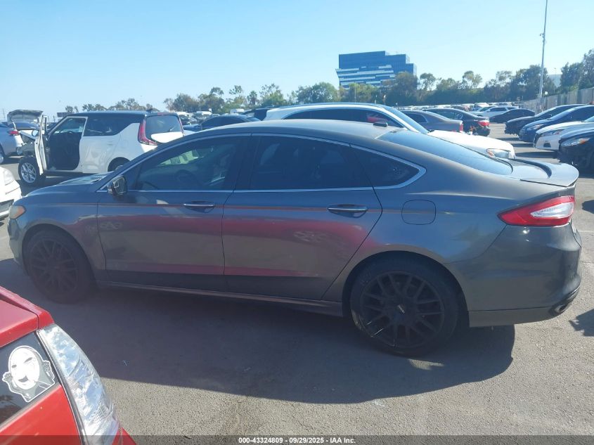 2013 Ford Fusion Titanium VIN: 3FA6P0D98DR211666 Lot: 43324809