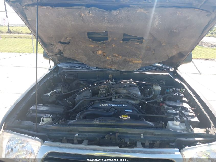 2000 Toyota 4Runner Limited V6 VIN: JT3GN87R3Y0170372 Lot: 43324812