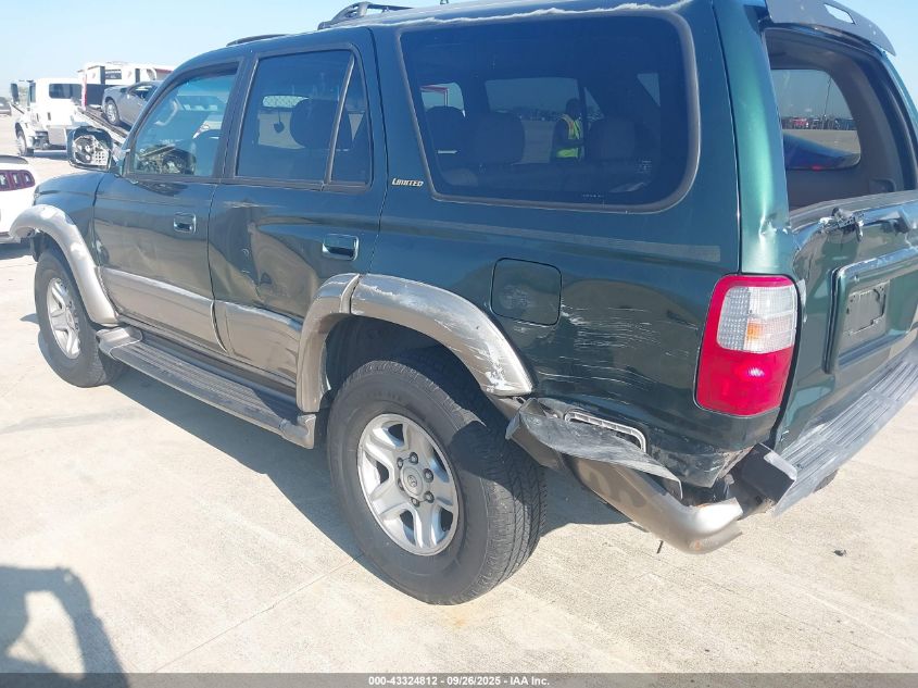 2000 Toyota 4Runner Limited V6 VIN: JT3GN87R3Y0170372 Lot: 43324812