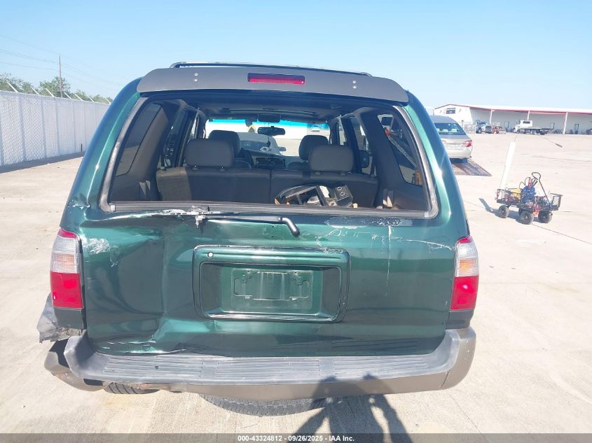 2000 Toyota 4Runner Limited V6 VIN: JT3GN87R3Y0170372 Lot: 43324812