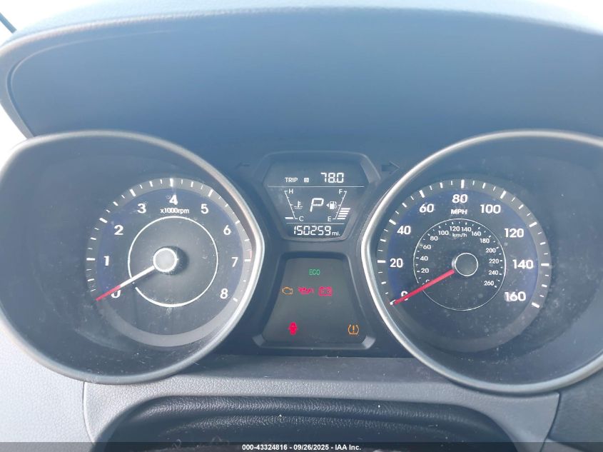 2015 Hyundai Elantra Se VIN: 5NPDH4AE0FH552198 Lot: 43324816