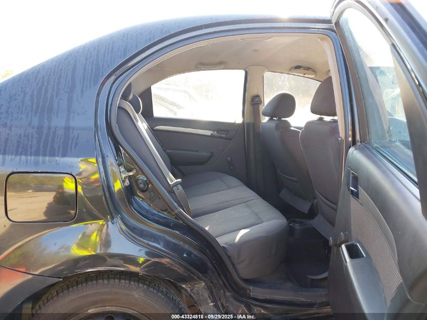 2007 Chevrolet Aveo Ls VIN: KL1TD56667B098628 Lot: 43324818