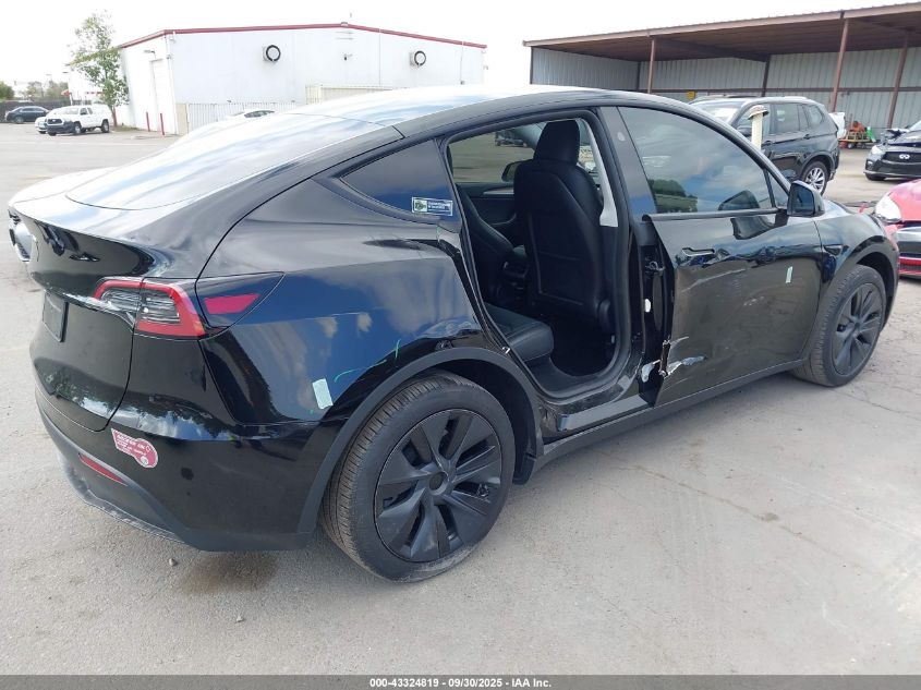 2024 Tesla Model Y Long Range Dual Motor All-Wheel Drive/Rwd VIN: 7SAYGDED8RF156984 Lot: 43324819