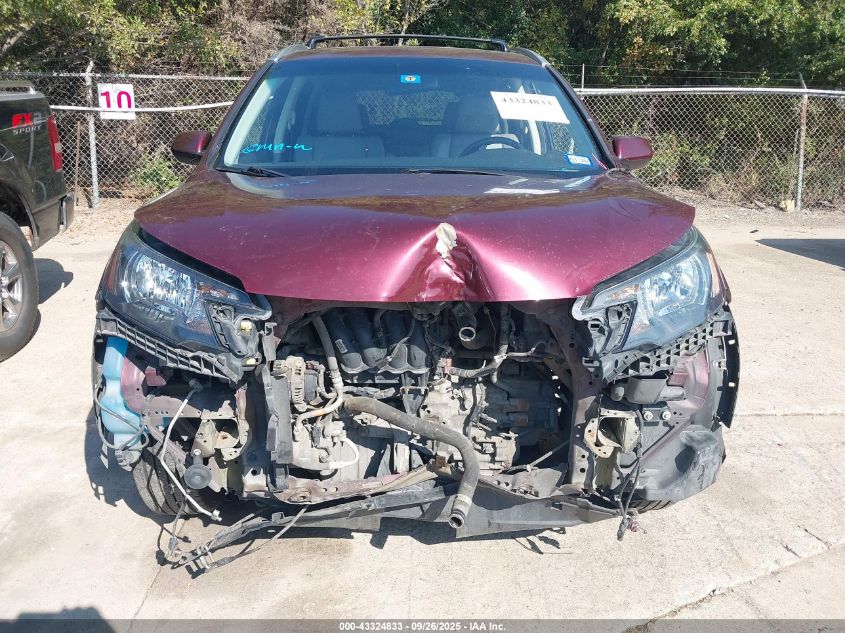 2013 Honda Cr-V Ex-L VIN: 5J6RM4H71DL047041 Lot: 43324833