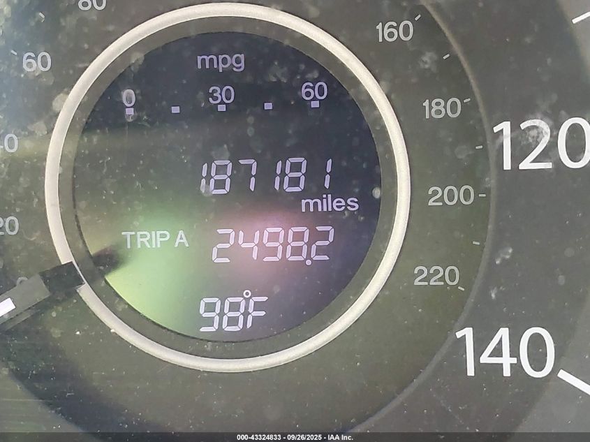 2013 Honda Cr-V Ex-L VIN: 5J6RM4H71DL047041 Lot: 43324833