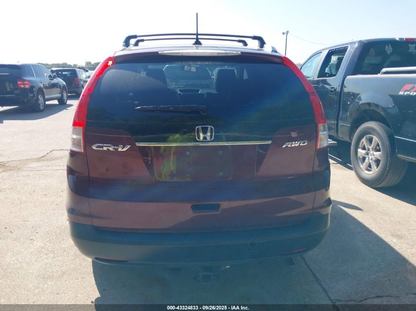 2013 Honda Cr-V Ex-L VIN: 5J6RM4H71DL047041 Lot: 43324833