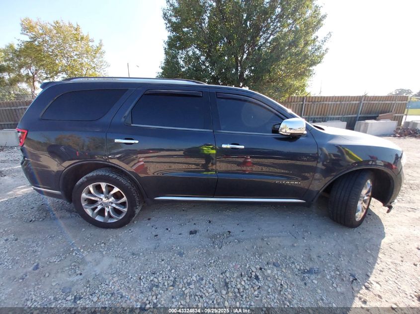 2016 Dodge Durango Citadel VIN: 1C4RDJEG7GC412982 Lot: 43324834