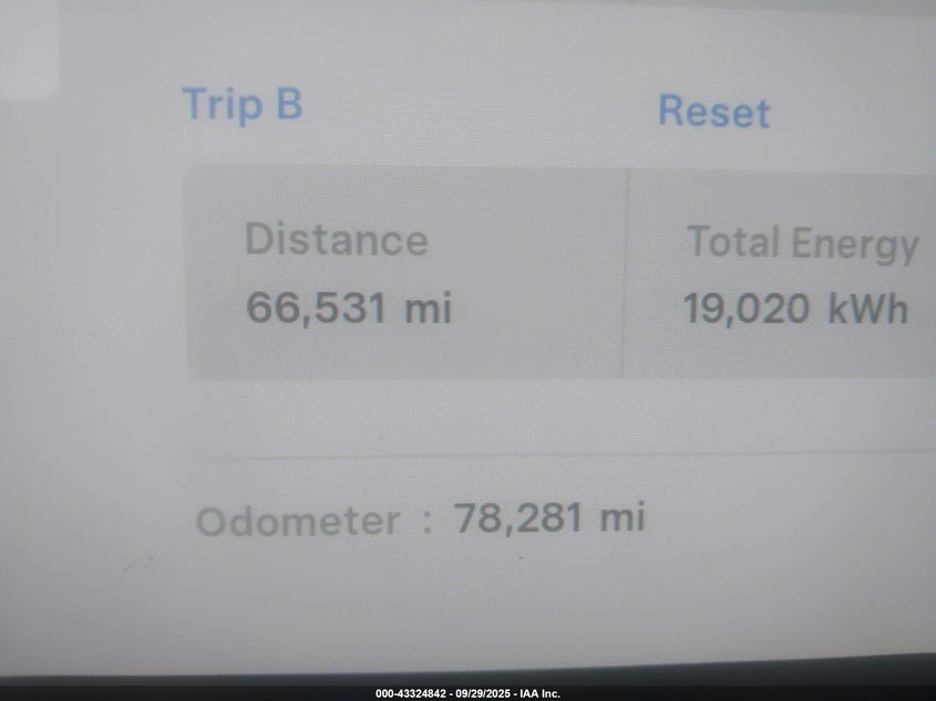 2019 Tesla Model 3 Long Range/Performance VIN: 5YJ3E1EB3KF487245 Lot: 43324842