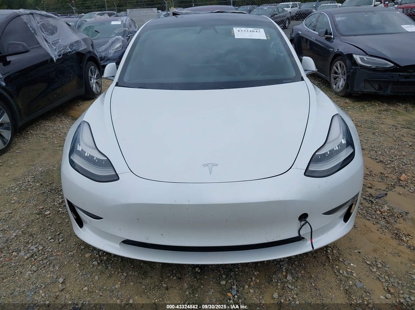 2019 Tesla Model 3 Long Range/Performance VIN: 5YJ3E1EB3KF487245 Lot: 43324842