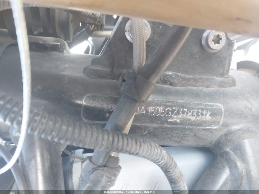 2016 BMW R1200 Rs VIN: WB10A1505GZ378331 Lot: 43324852