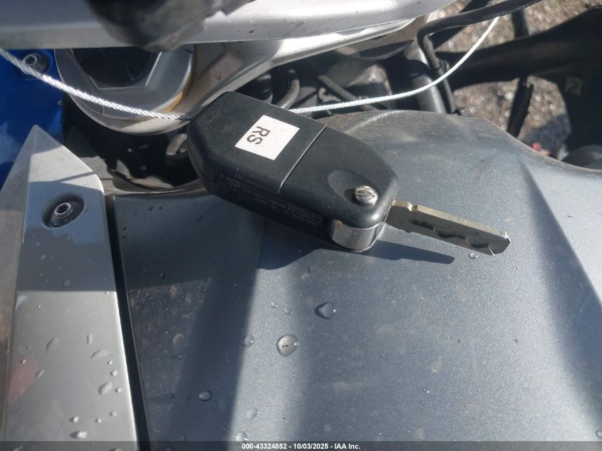 2016 BMW R1200 Rs VIN: WB10A1505GZ378331 Lot: 43324852