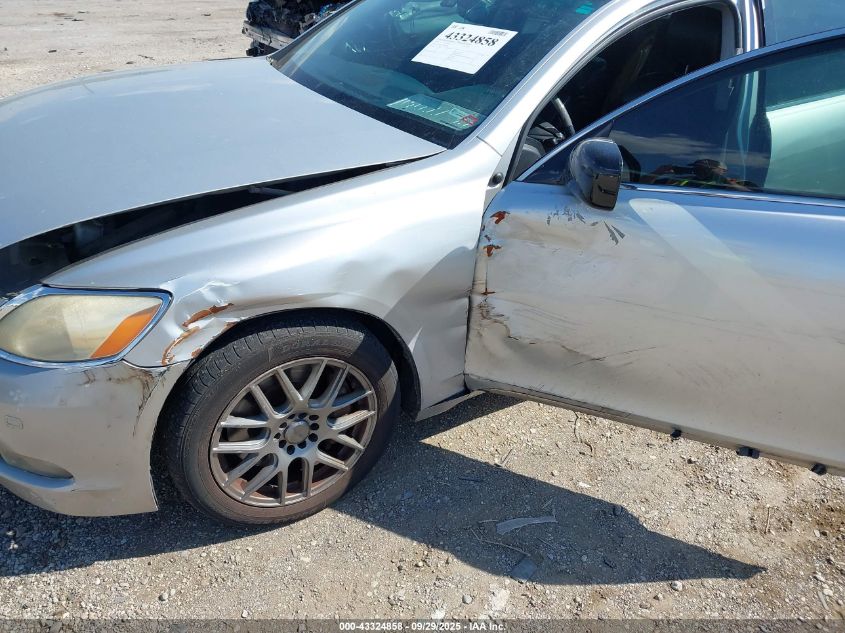 2007 Lexus Gs 350 VIN: JTHCE96S370007108 Lot: 43324858