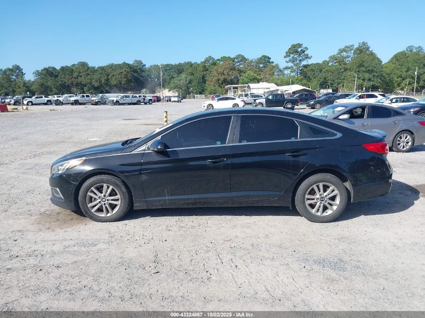 2017 Hyundai Sonata Se VIN: 5NPE24AF5HH578541 Lot: 43324867