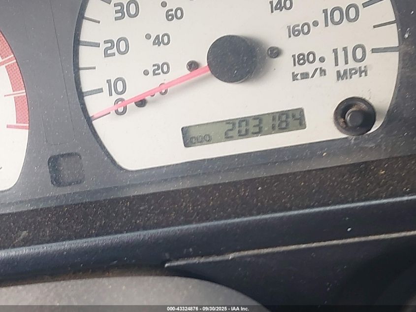 2001 Toyota Tacoma Base V6 VIN: 5TEWN72N11Z846037 Lot: 43324876