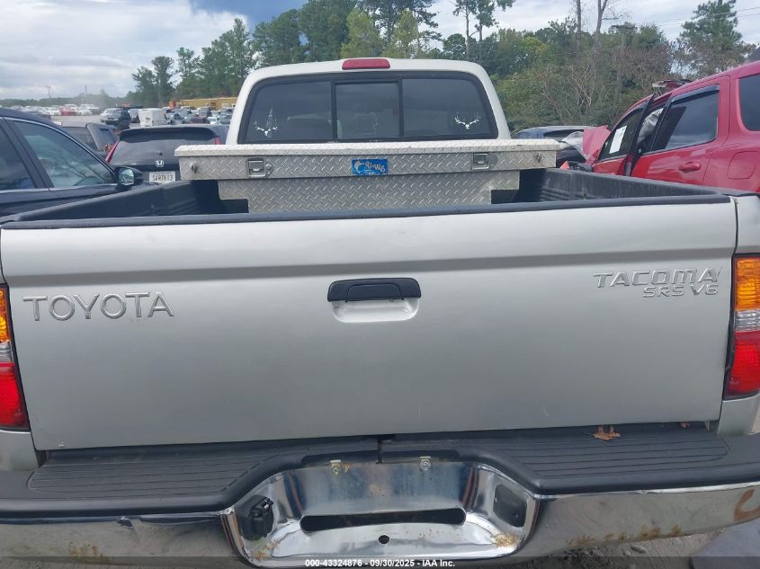 2001 Toyota Tacoma Base V6 VIN: 5TEWN72N11Z846037 Lot: 43324876