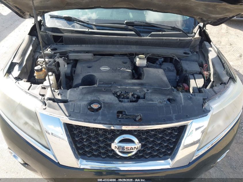 2013 Nissan Pathfinder Sl VIN: 5N1AR2MM8DC613714 Lot: 43324886