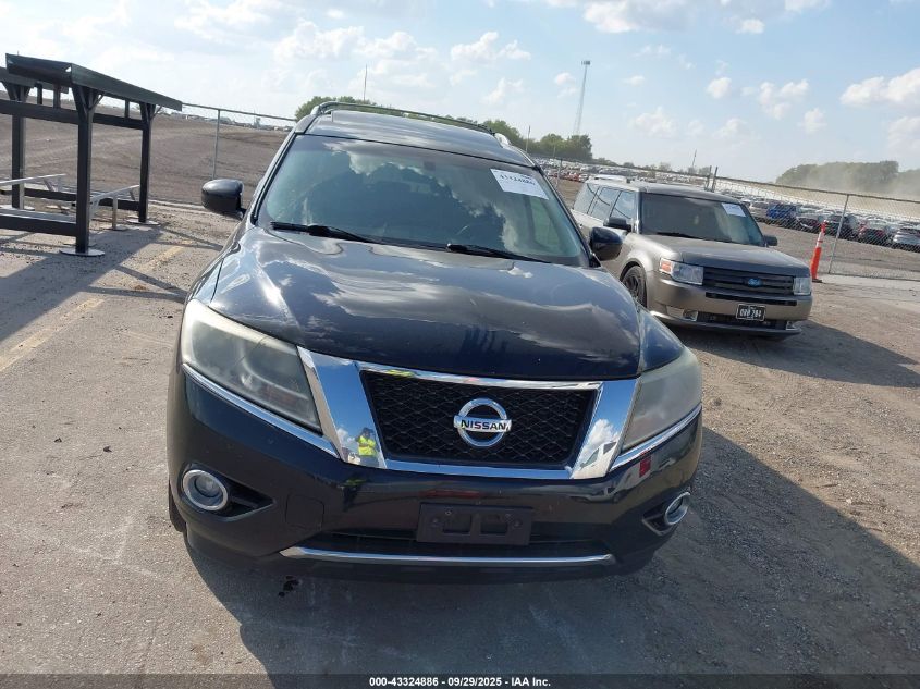 2013 Nissan Pathfinder Sl VIN: 5N1AR2MM8DC613714 Lot: 43324886