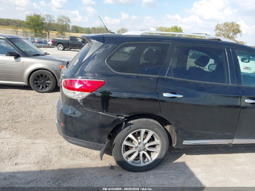 2013 Nissan Pathfinder Sl VIN: 5N1AR2MM8DC613714 Lot: 43324886