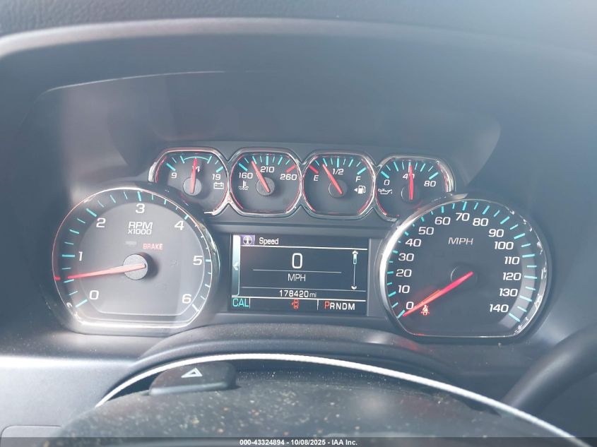 2016 Chevrolet Silverado 1500 1Lt VIN: 3GCUKREC6GG301896 Lot: 43324894