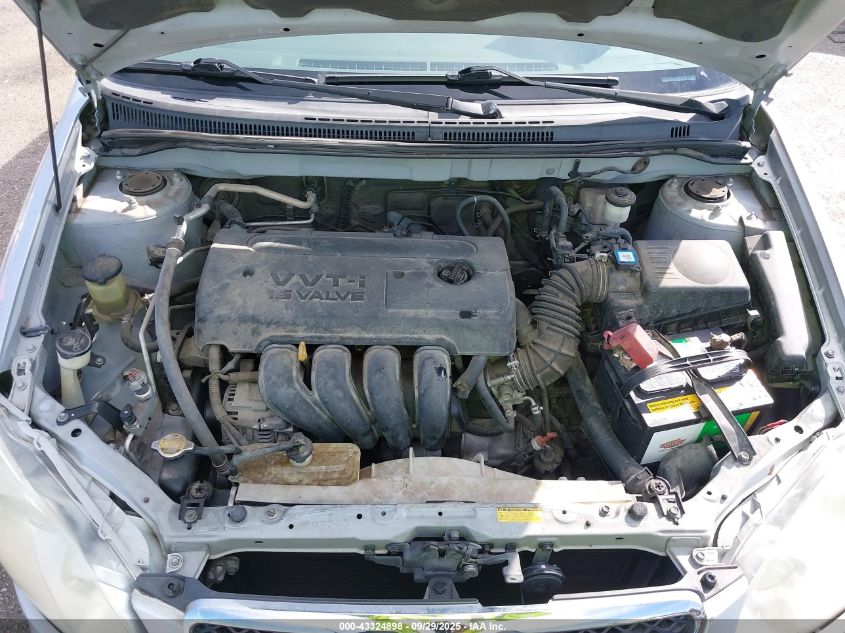 2008 Toyota Corolla Le VIN: 2T1BR32EX8C881784 Lot: 43324898