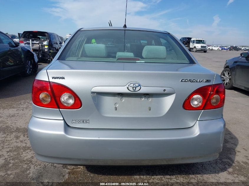 2008 Toyota Corolla Le VIN: 2T1BR32EX8C881784 Lot: 43324898