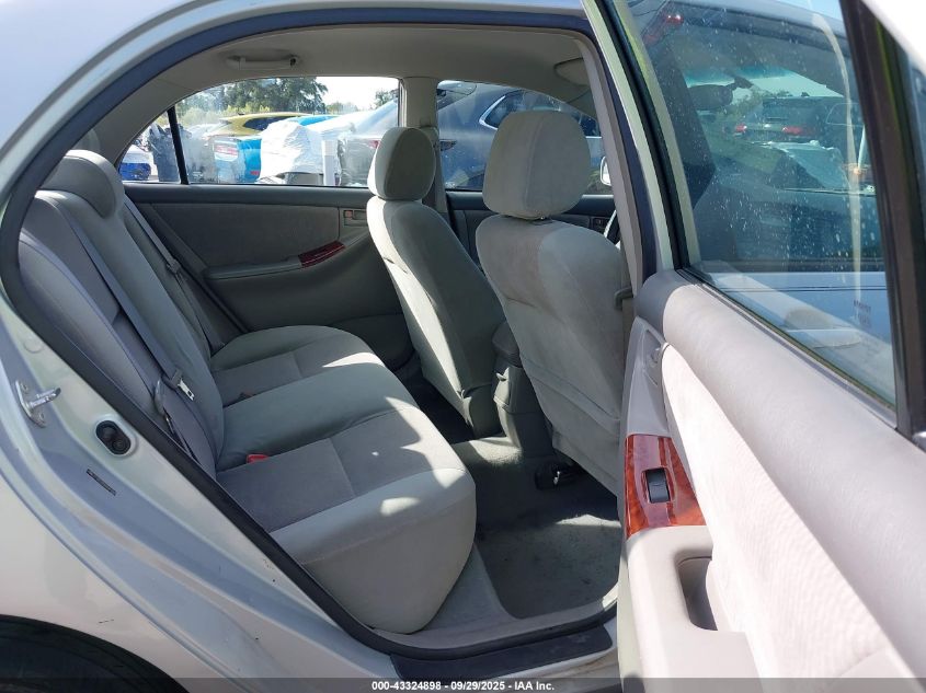 2008 Toyota Corolla Le VIN: 2T1BR32EX8C881784 Lot: 43324898