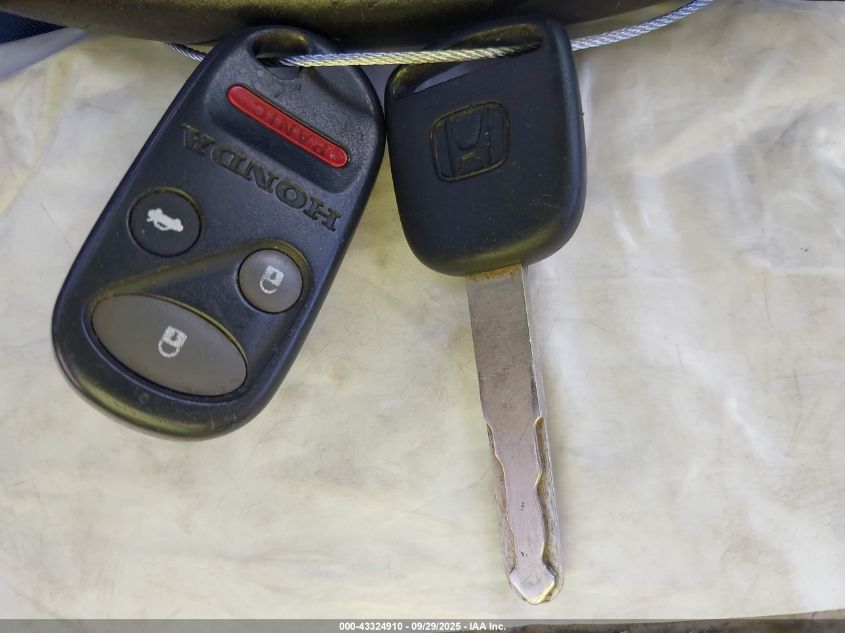 2002 Honda Cr-V Ex VIN: JHLRD788X2C044980 Lot: 43324910