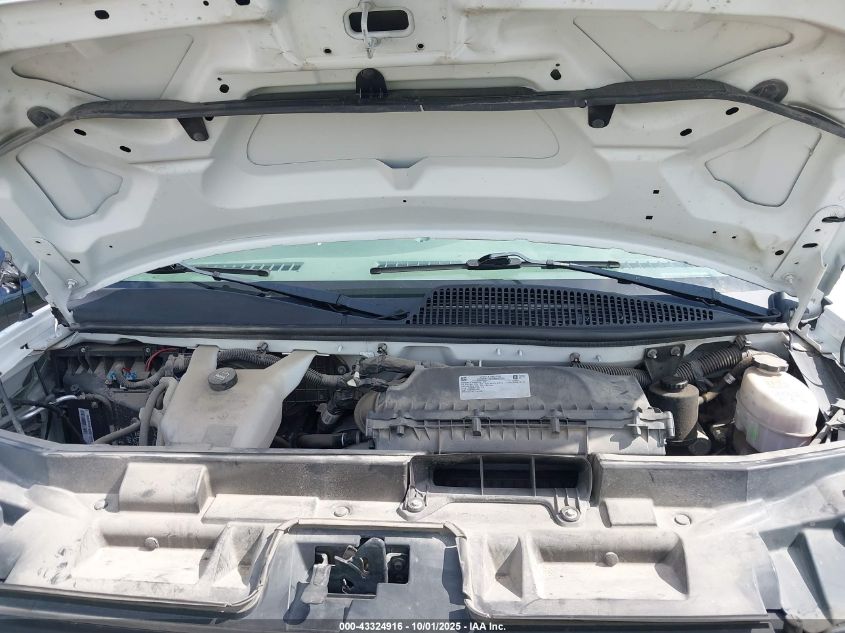 2019 Chevrolet Express 2500 Work Van VIN: 1GCWGAFP6K1301711 Lot: 43324916