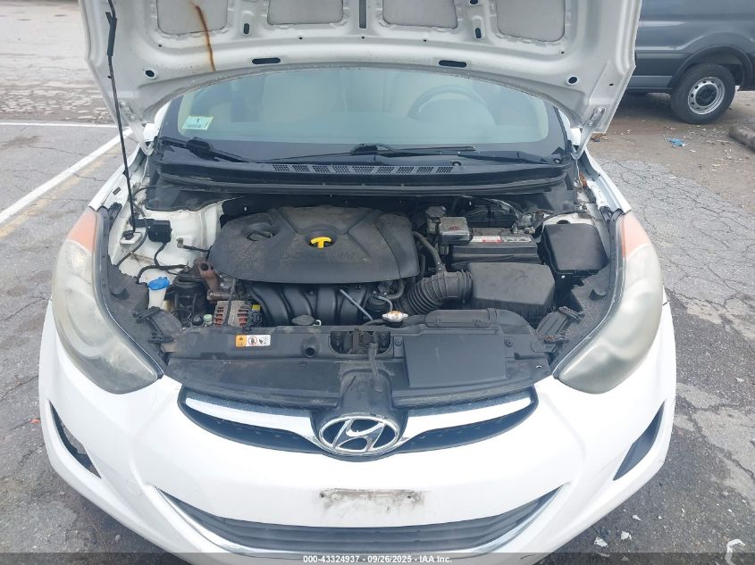 2013 Hyundai Elantra Gls VIN: 5NPDH4AE9DH241821 Lot: 43324937