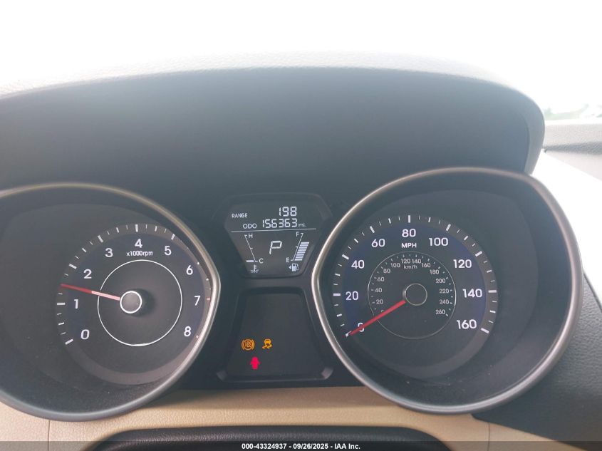 2013 Hyundai Elantra Gls VIN: 5NPDH4AE9DH241821 Lot: 43324937