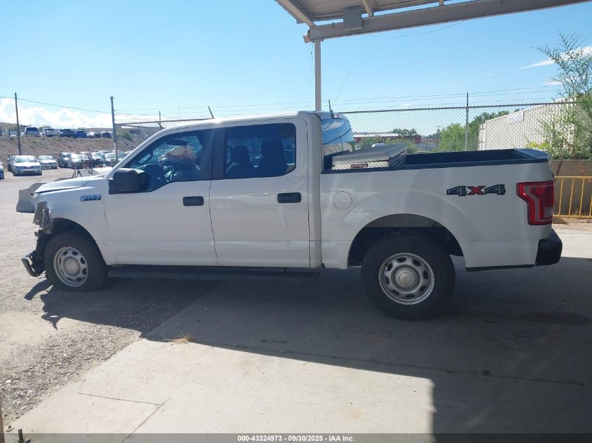 2016 Ford F-150 Xl VIN: 1FTEW1EF5GKE79229 Lot: 43324973