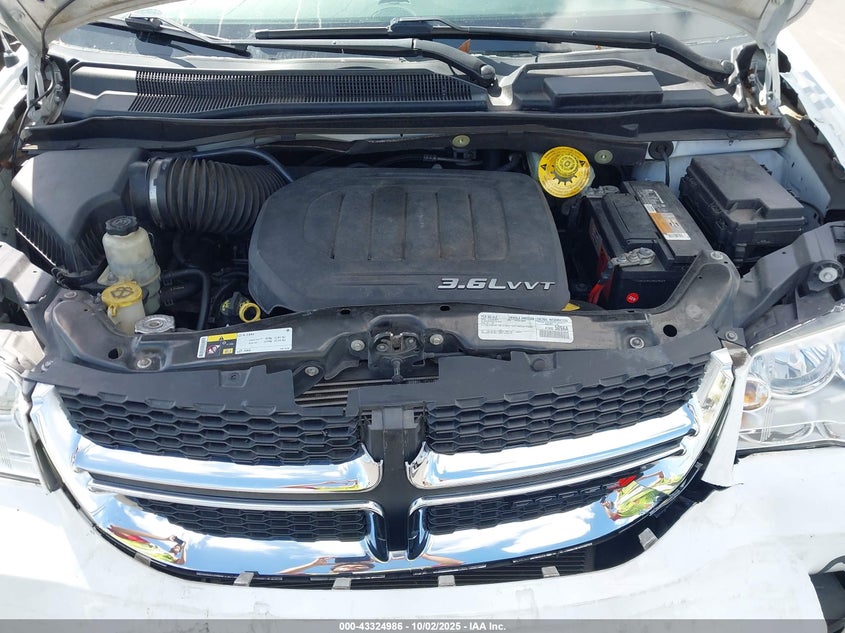 2016 Dodge Grand Caravan Se VIN: 2C4RDGBG3GR314997 Lot: 43324986