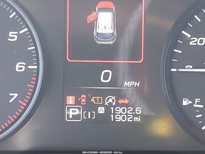 2025 Subaru Crosstrek VIN: JF2GUABC8SH307650 Lot: 43324989