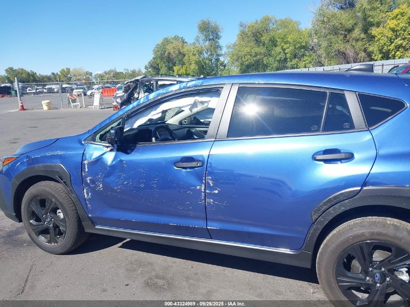 2025 Subaru Crosstrek VIN: JF2GUABC8SH307650 Lot: 43324989
