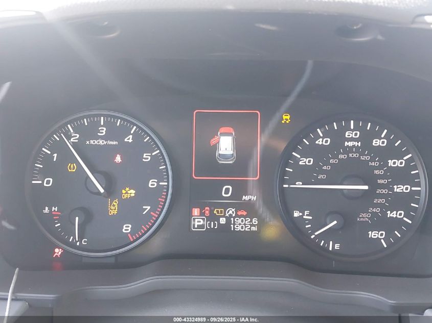 2025 Subaru Crosstrek VIN: JF2GUABC8SH307650 Lot: 43324989