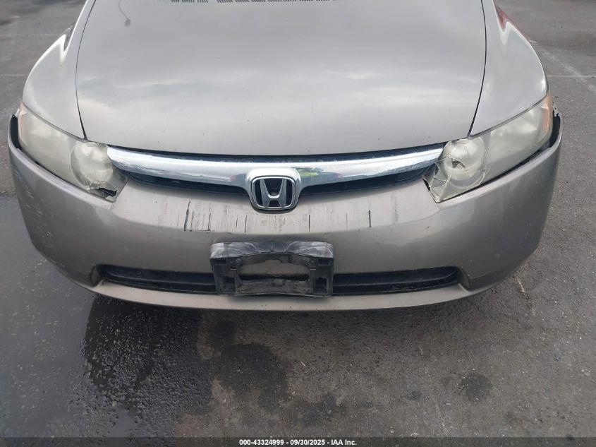 2007 Honda Civic Lx VIN: 2HGFA16567H314811 Lot: 43324999