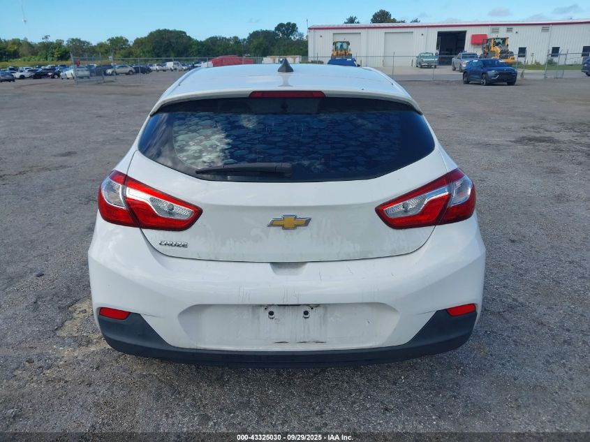2019 Chevrolet Cruze Ls VIN: 3G1BC6SM2KS576356 Lot: 43325030